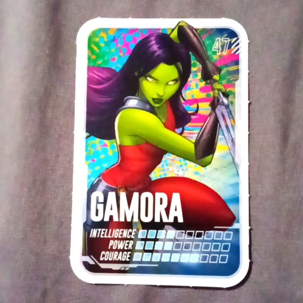 Gamora Marvel card #47